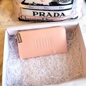 Dior makeup pouch